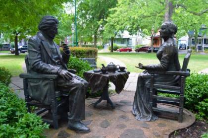 Frederick Douglass and Susan B. Anthony