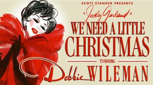 Poster of Debbi Wileman singing Judy Garland