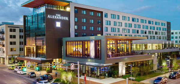 The Alexander hotel in Indianapolis