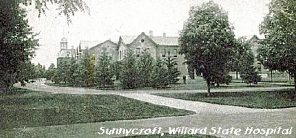 photograph of a building called Sunnycroft at willard state hospital