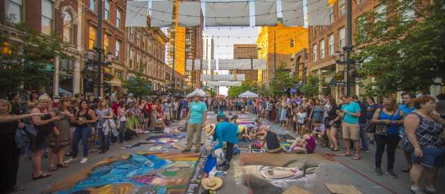 sidewalk chalk festival