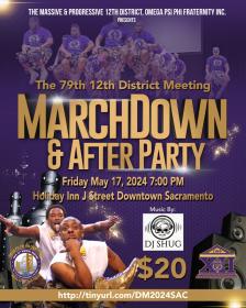Marchdown and After Party Flyer
