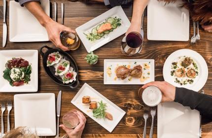 Enjoy a night with friends at one of Park City's many restaurants
