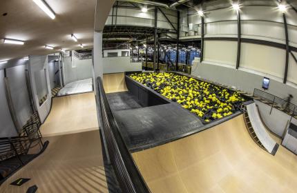 Indoor Action Sports Park at Woodward Facility