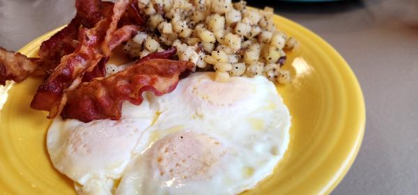 Clayton Blog - Geraldine's Breakfast