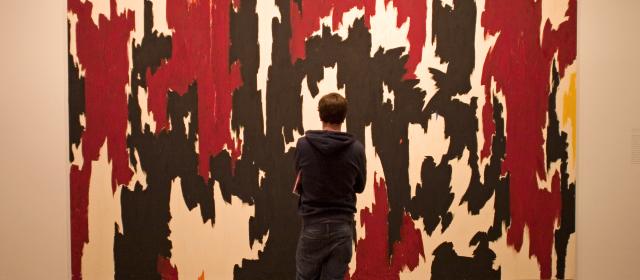 Clyfford Still S 1957 J No 2 Painting Visit Denver Blog