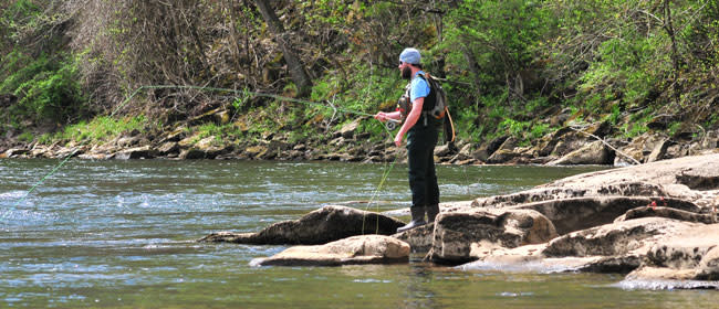 Fly Fishing on the Yough