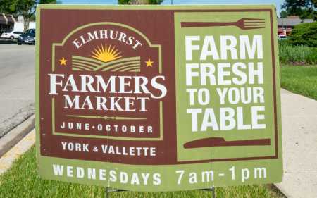 Fresh produce at Naperville Farmers Market 2025