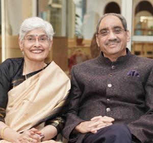 Vikram and Nalini Dogra