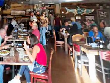A full house at Leroy's Southern Kitchen & Bar in October of 2024.