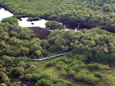 ADA-Accessible Trails at Tippecanoe Environmental Park in Port Charlotte, Florida