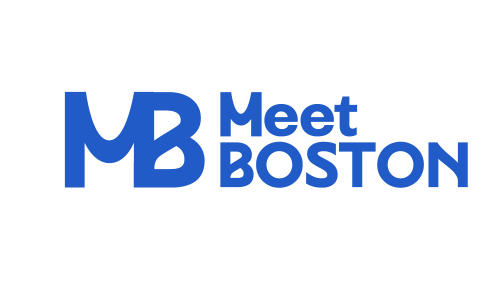 Meet Boston Logo in Reflex blue