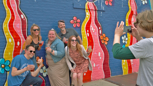 Family by Oregon Mural
