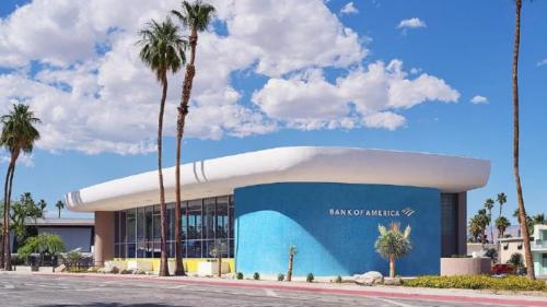 Bank of America by architect A. Quincy Jones