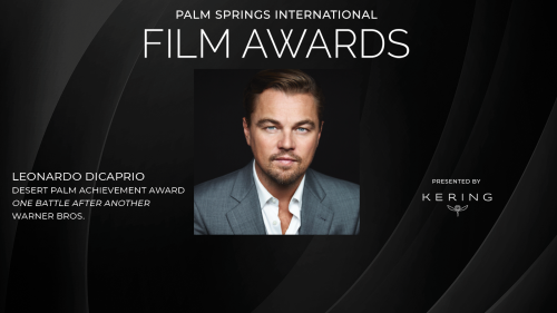 Leonardo DiCaprio image from the Palm Springs International Film Festival