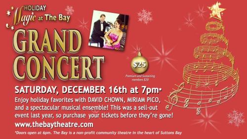 Holiday Magic at The Bay Grand Concert Graphic