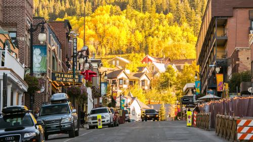 Main Street in Park City, Utah