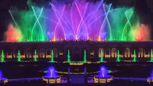 Colorful Fountains
