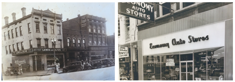 1010 Broad Street Historic Storefront Images