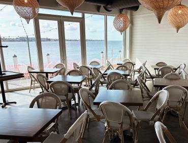 Inside dining room at The Islands PG at Fishermen's Village