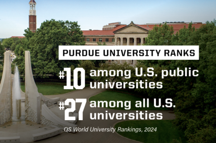 Purdue scores top 10 among U.S. public universities in QS world rankings