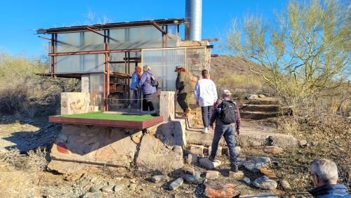 Taliesin West apprentice structure