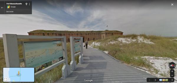 Fort Mass Google Trekker
