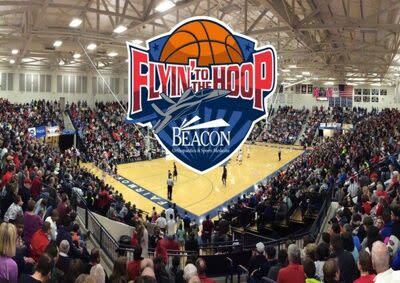 Flyin' To The Hoop logo and game image