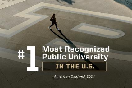 Purdue Most Recognized Public University