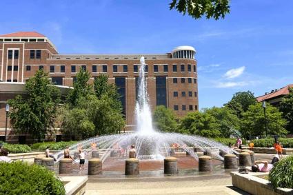 Purdue Fountain- Loeb Fountain