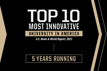 Purdue Top 10 Most Innovative University