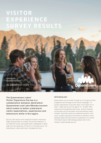 Visitor Experience Results Summary Image