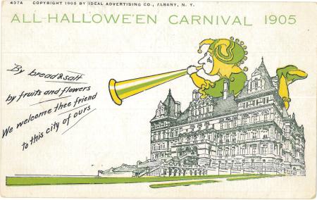 1905 All-Hallow E'en Festival Postcard