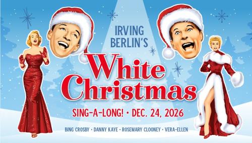White Christmas sing along at the Plaza Theatre on Dec. 24., 2026