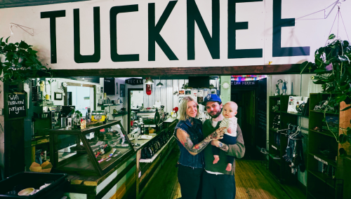 Tucknee Coffee Hunter, Angie, Patch