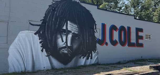 J Cole Mural