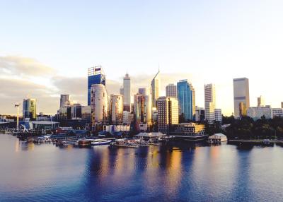 Perth City Skyline