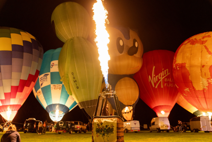 TEL - BLOG - Telford Balloon Fiesta - Night Glow 2024