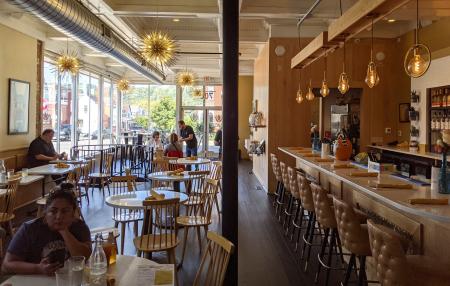 dining room at yuca by cedar in bellevue