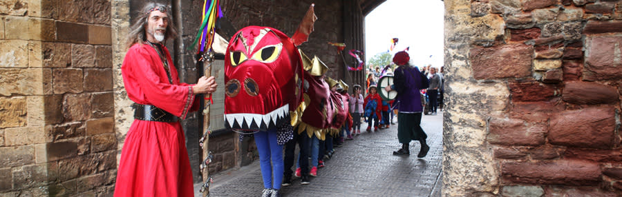 Berkeley Castle - Easter fun