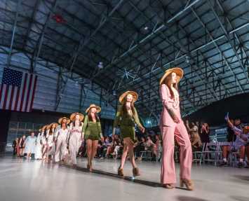 Models at Denver Fashion Week