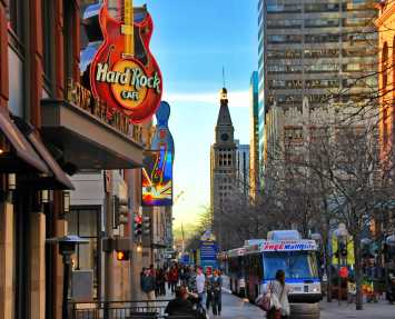 16th Street Mall Winter