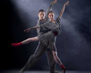 Ballet MasterWorks 2020 photo of dancers Yosvani Ramos and Dana Benton