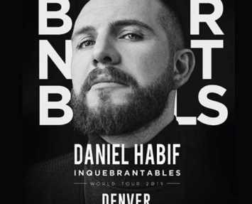 DANIEL HABIF world tour 219 poster