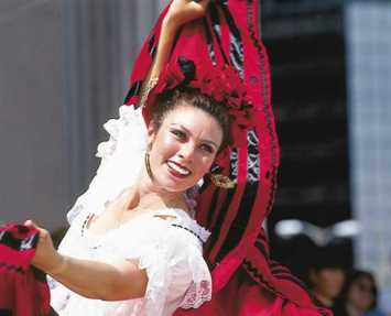 Traditional Dancer Smiling