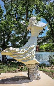 Lady of the Lake sculpture