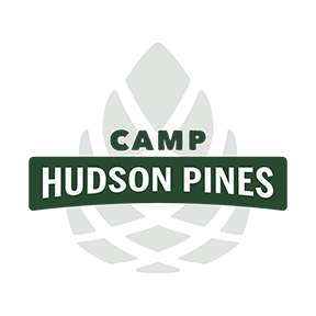 camp Hudson pines logo