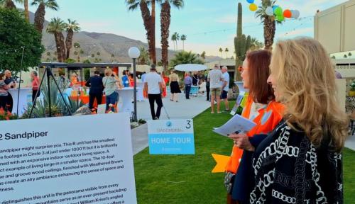 Party at Sandpiper for Modernism Week