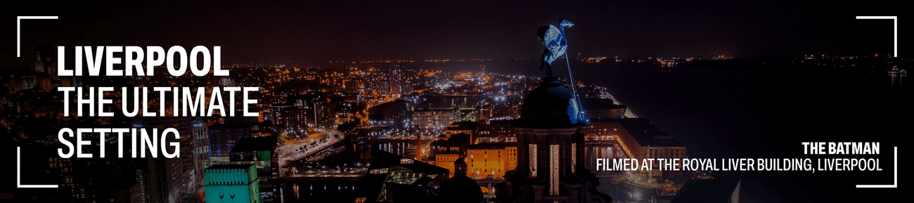 Shots of Liverpool City Region with the text 'Liverpool the Ultimate Setting' text