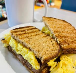 Saxapahaw General Store Breakfast Sandwich